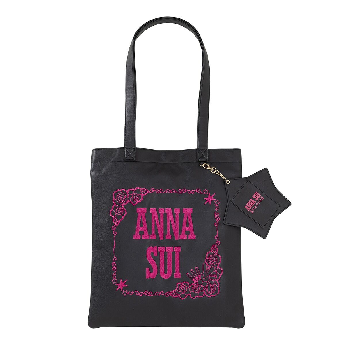 推しの子】×ANNA SUI 推し活トートバッグ(トレカケース / 缶バッジ付き）【再販】 | 推しの子 ファッション・アクセサリー | アニメグッズ  ・おもちゃならプレミアムバンダイ｜バンダイナムコグループの公式通販サイト