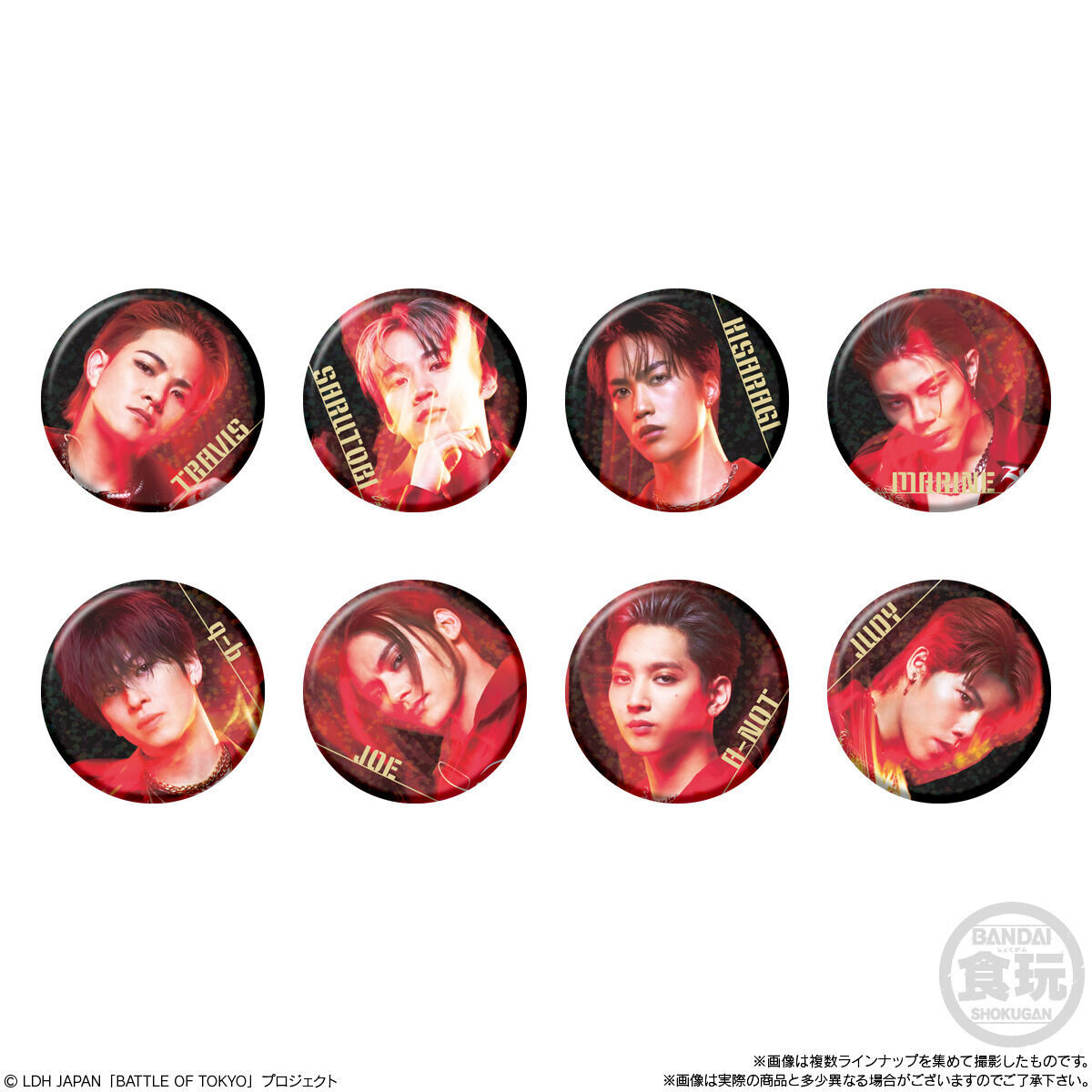 BATTLE OF TOKYO 缶バッジチョコスナック(18個入) | おもちゃ