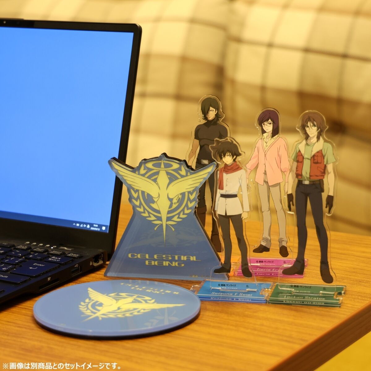 機動戦士ガンダム00 光るアクリルプレート ソレスタルビーイング