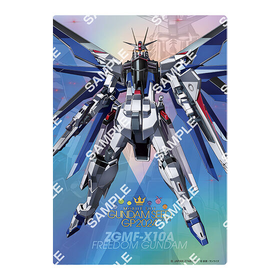 ジャンボカードダス/フラットガシャポン】機動戦士ガンダムSEED FREEDOM クリアビジュアルポスター２｜ガシャポンオフィシャルサイト