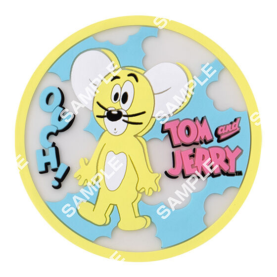 フラットガシャポン】TOM and JERRY クリアラバーコースター｜ガシャポンオフィシャルサイト