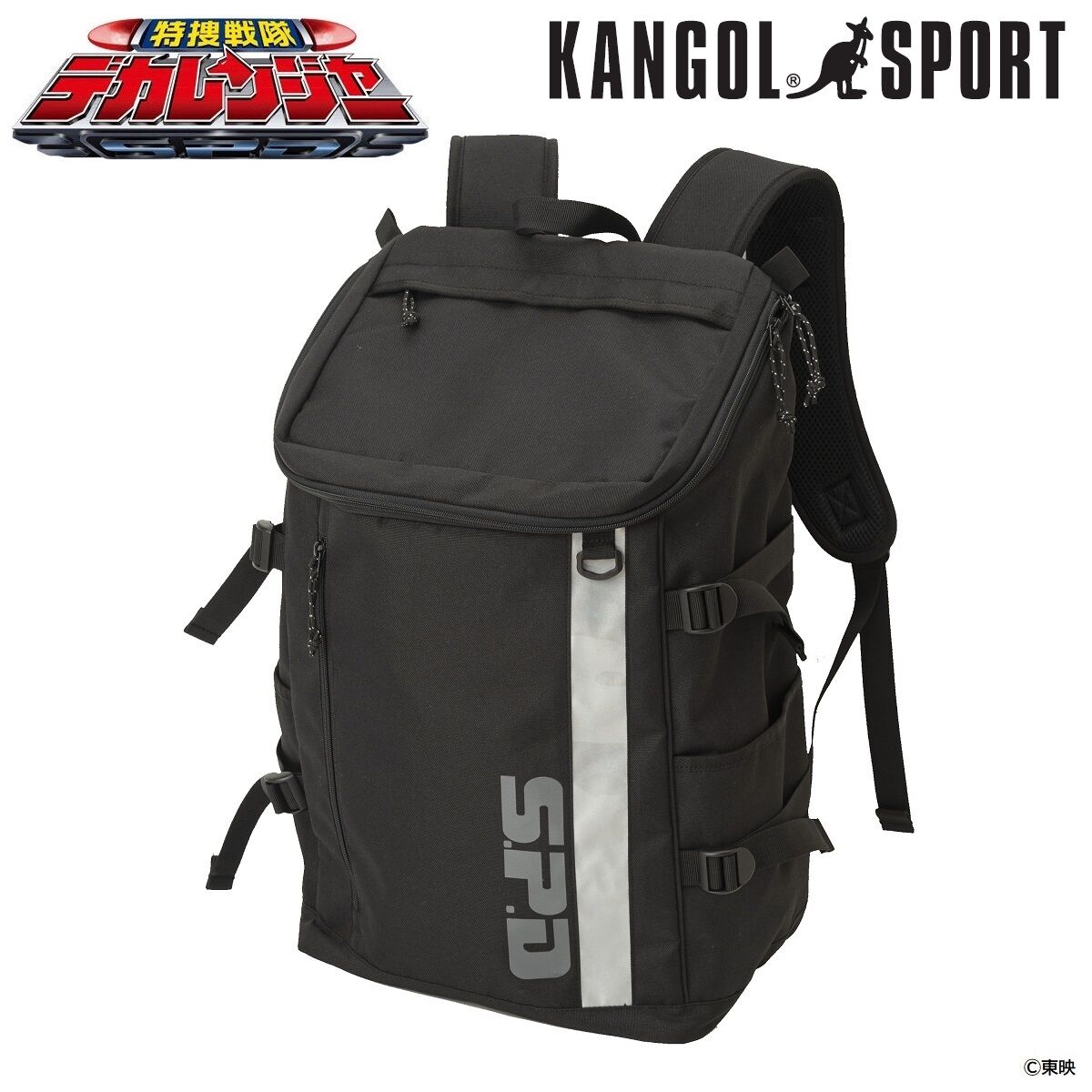 特捜戦隊デカレンジャー×KANGOL SPORT ボックス型リュック | 特捜戦隊デカレンジャー ファッション・アクセサリー | アニメグッズ  ・おもちゃならプレミアムバンダイ｜バンダイナムコグループの公式通販サイト