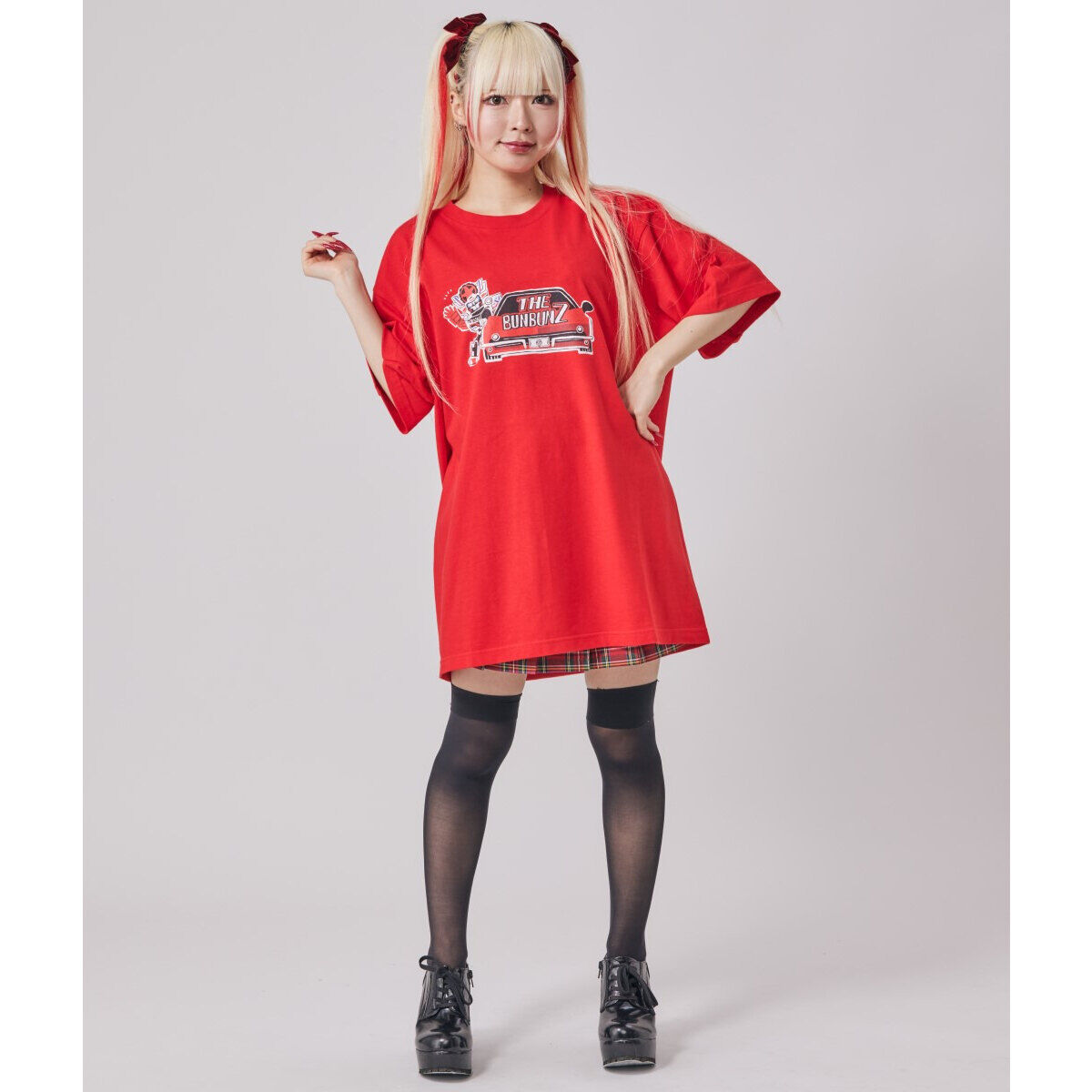 爆上戦隊ブンブンジャー THE BUNBUNZ Tシャツ ブンレッド／範道
