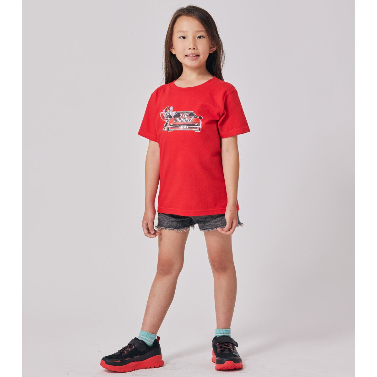 爆上戦隊ブンブンジャー THE BUNBUNZ Tシャツ ブンレッド／範道