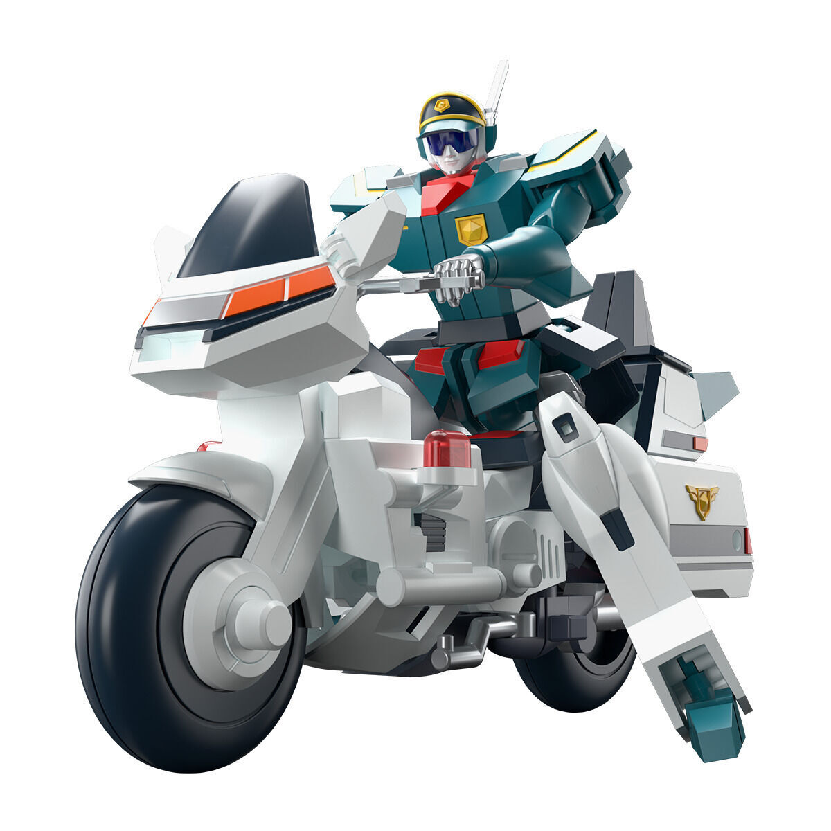 SMP [SHOKUGAN MODELING PROJECT] 勇者警察ジェイデッカー ガンマックス【プレミアムバンダイ限定】 | 勇者シリーズ  フィギュア・プラモデル・プラキット | アニメグッズ ・おもちゃならプレミアムバンダイ｜バンダイナムコグループの公式通販サイト