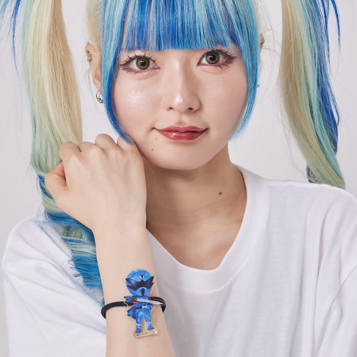 ゆきめい様　1.5 サンショクキムネオオハシ　レジンヘアゴム　初春　唐草文様　梅 王様戦隊キングオージャー デフォルメ ヘアゴム（全6種） | スーパー