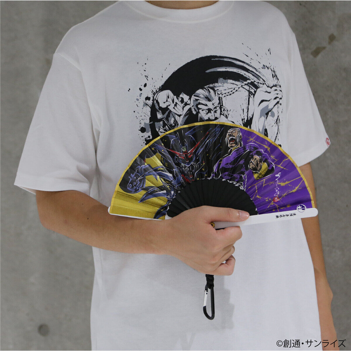 STRICT-G 西川庄六商店『機動武闘伝Gガンダム』扇子 マスター・アジア STRICT-G 西川庄六商店『機動武闘伝Gガンダム』アウトドア扇子