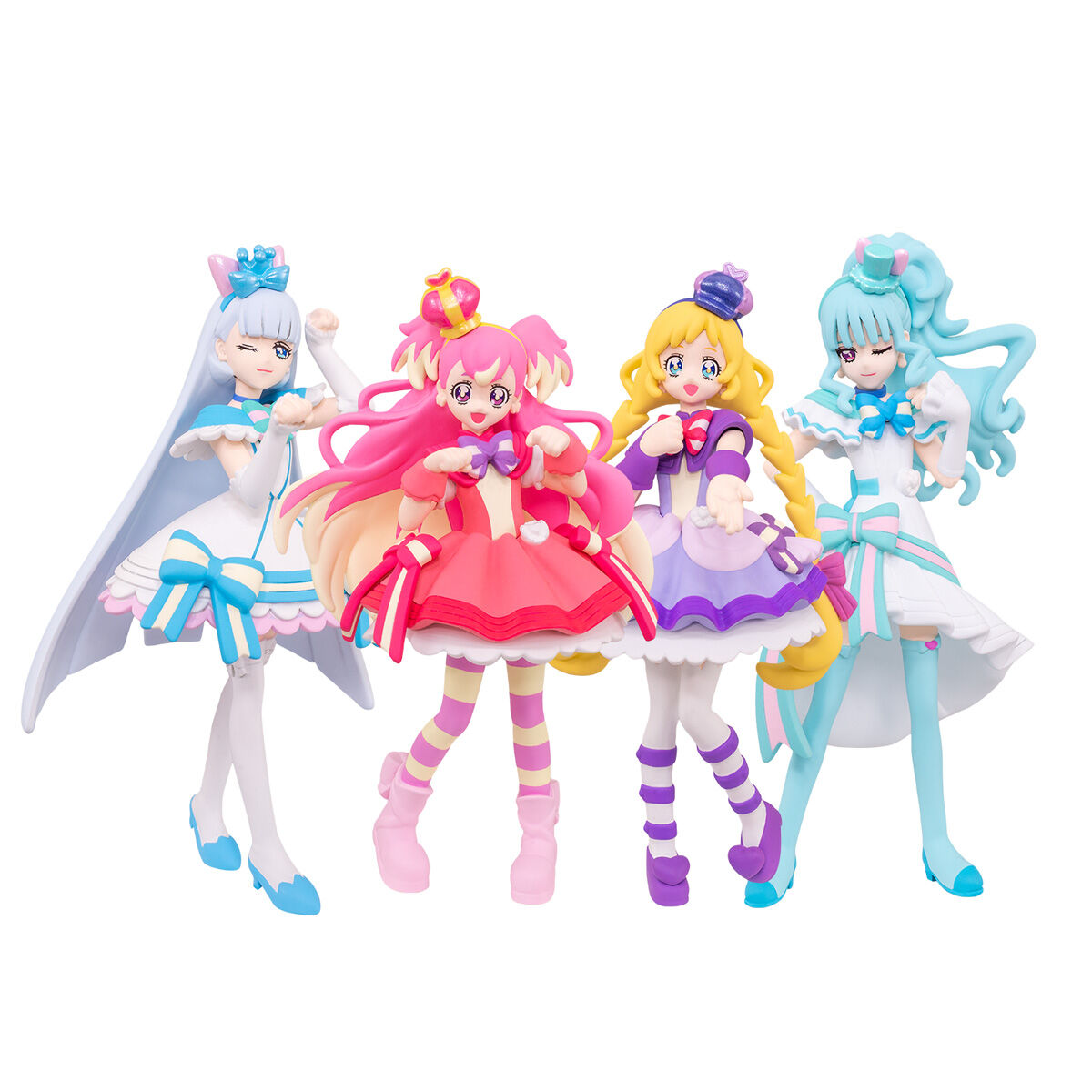 わんだふるぷりきゅあ！キューティーフィギュアSpecial Set【プレミアムバンダイ限定】 | プリキュアシリーズ（大人向けアイテム） フィギュア・プラモデル・プラキット  | アニメグッズ ・おもちゃならプレミアムバンダイ｜バンダイナムコグループの公式通販サイト