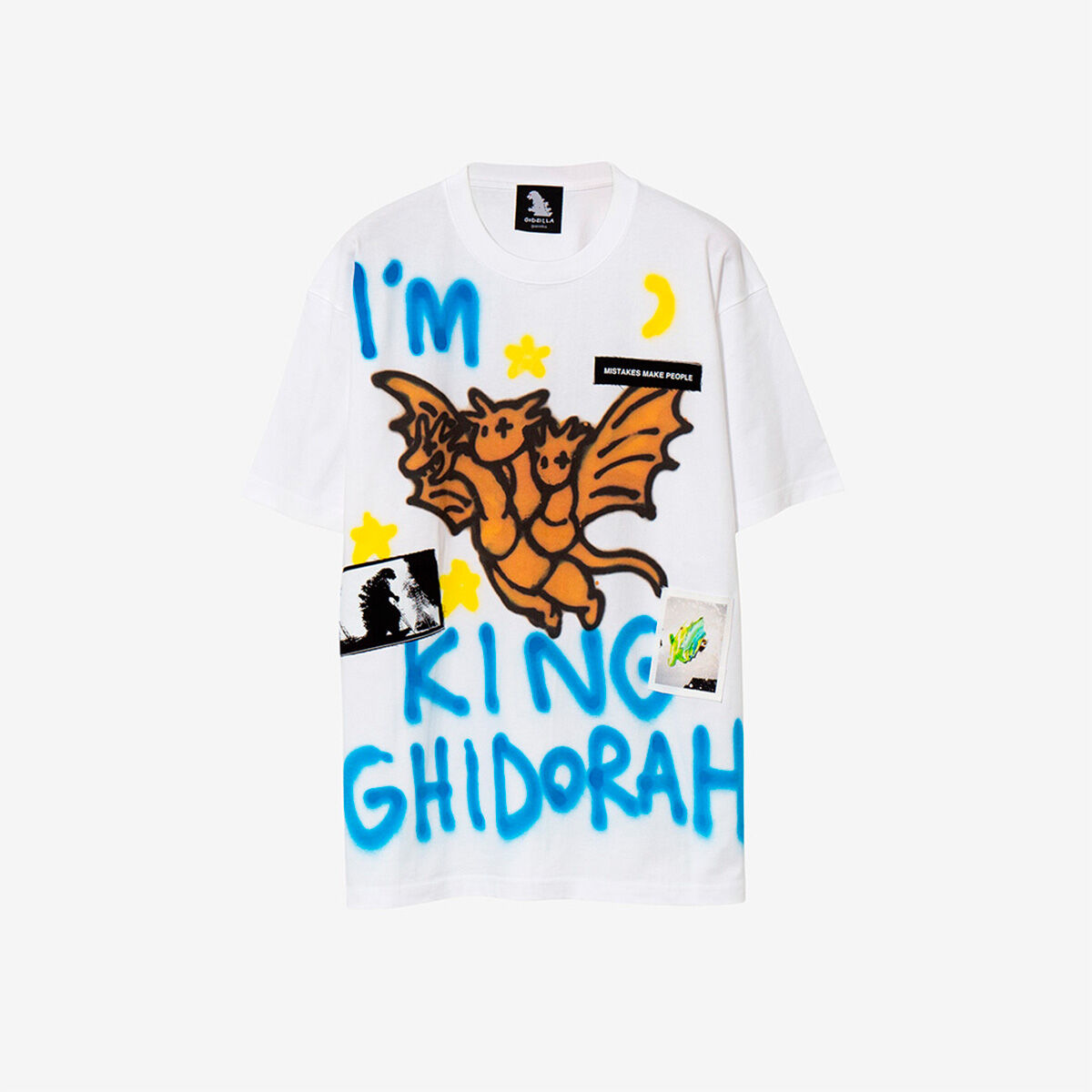 guernika】Paint T shirt (King Ghidorah) | ゴジラシリーズ ファッション・アクセサリー | アニメグッズ  ・おもちゃならプレミアムバンダイ｜バンダイナムコグループの公式通販サイト