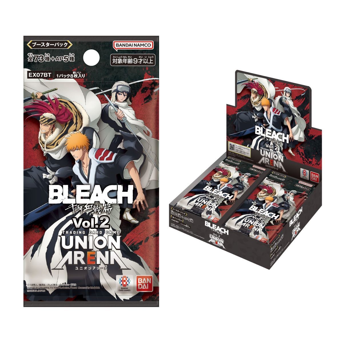 UNION ARENAブースターパックBLEACH千年血戦篇 Vol.2[EX07BT UNION ARENAブースターパックBLEACH千年血戦篇 Vol.2[EX07BT