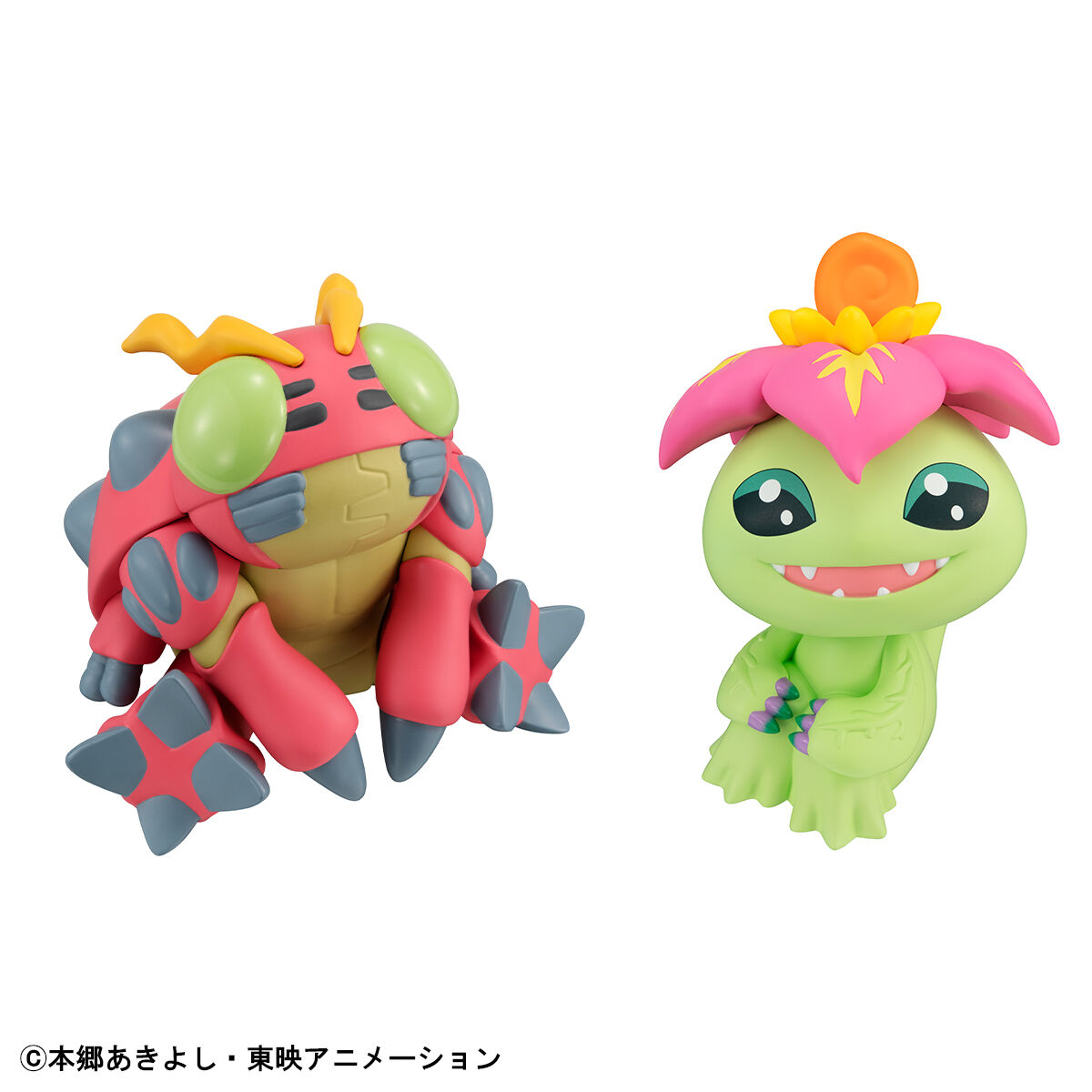 るかっぷ デジモンアドベンチャー テントモン＆パルモンセット