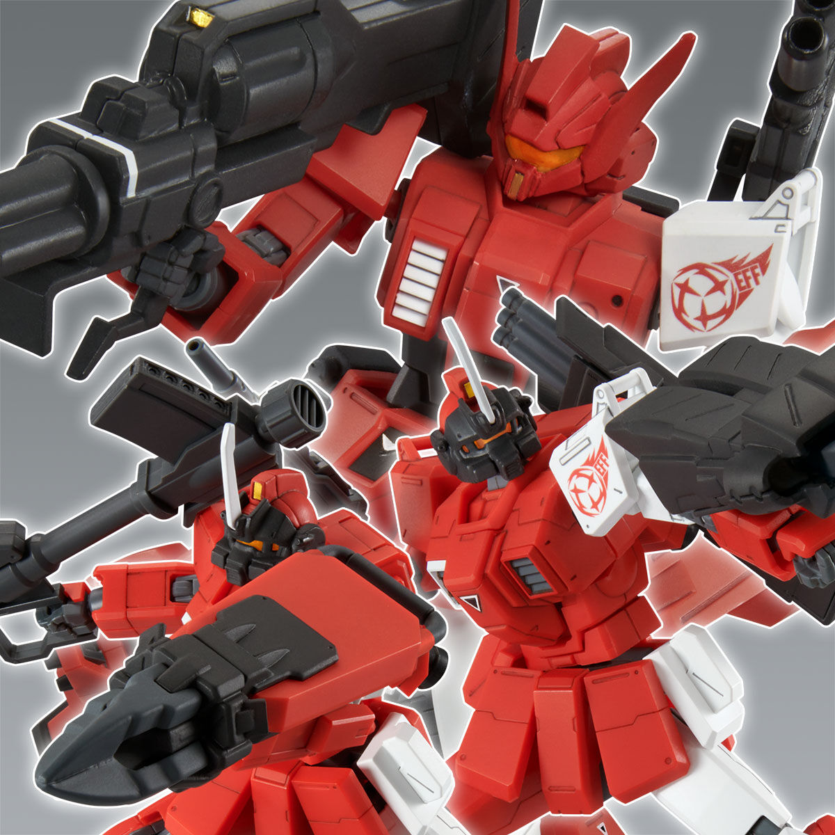 HG 1/144 赤い三巨星チームセット【2024年9月発送分 