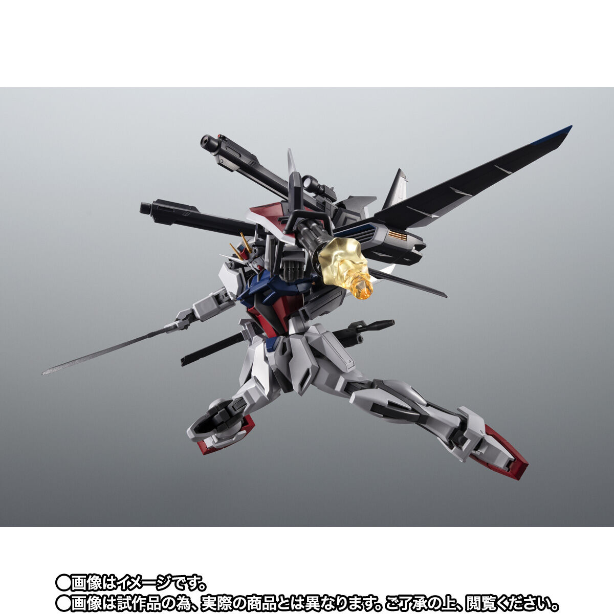 ROBOT魂 ＜SIDE MS＞ GAT-X105 ストライクガンダム（再生機）＋I.W.S.P. ver. A.N.I.M.E. |  機動戦士ガンダムSEED フィギュア・プラモデル・プラキット | アニメグッズ ・おもちゃならプレミアムバンダイ｜バンダイナムコグループの公式通販サイト