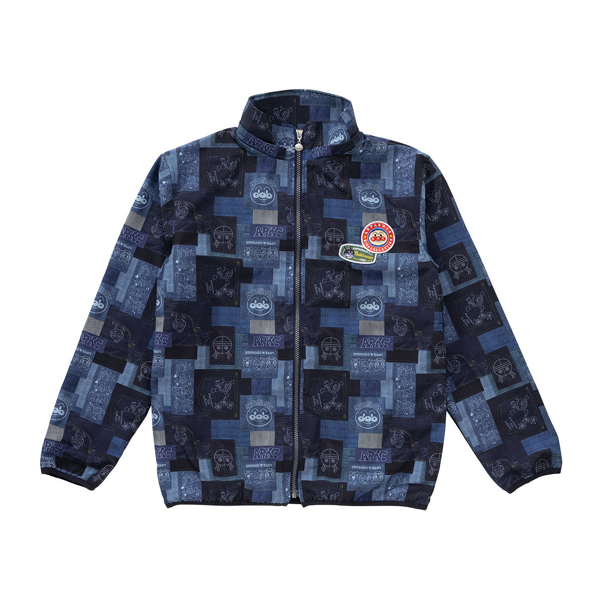 デニムパッチワークブルゾン 大人 | それいけ！アンパンマン  