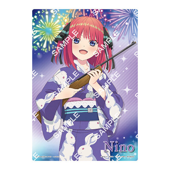 ジャンボカードダス/フラットガシャポン】五等分の花嫁∽ クリアポスターコレクション２｜ガシャポンオフィシャルサイト