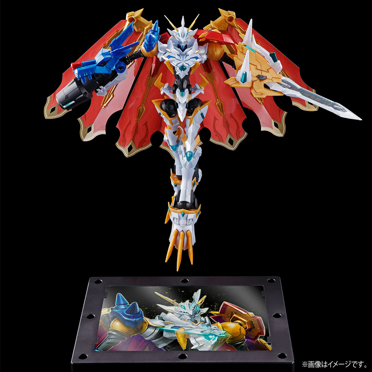 Figure-rise Standard Amplified オメガモン(Ｘ抗体) [リミテッドカラー] | デジモンアドベンチャーシリーズ  フィギュア・プラモデル・プラキット | アニメグッズ ・おもちゃならプレミアムバンダイ｜バンダイナムコグループの公式通販サイト