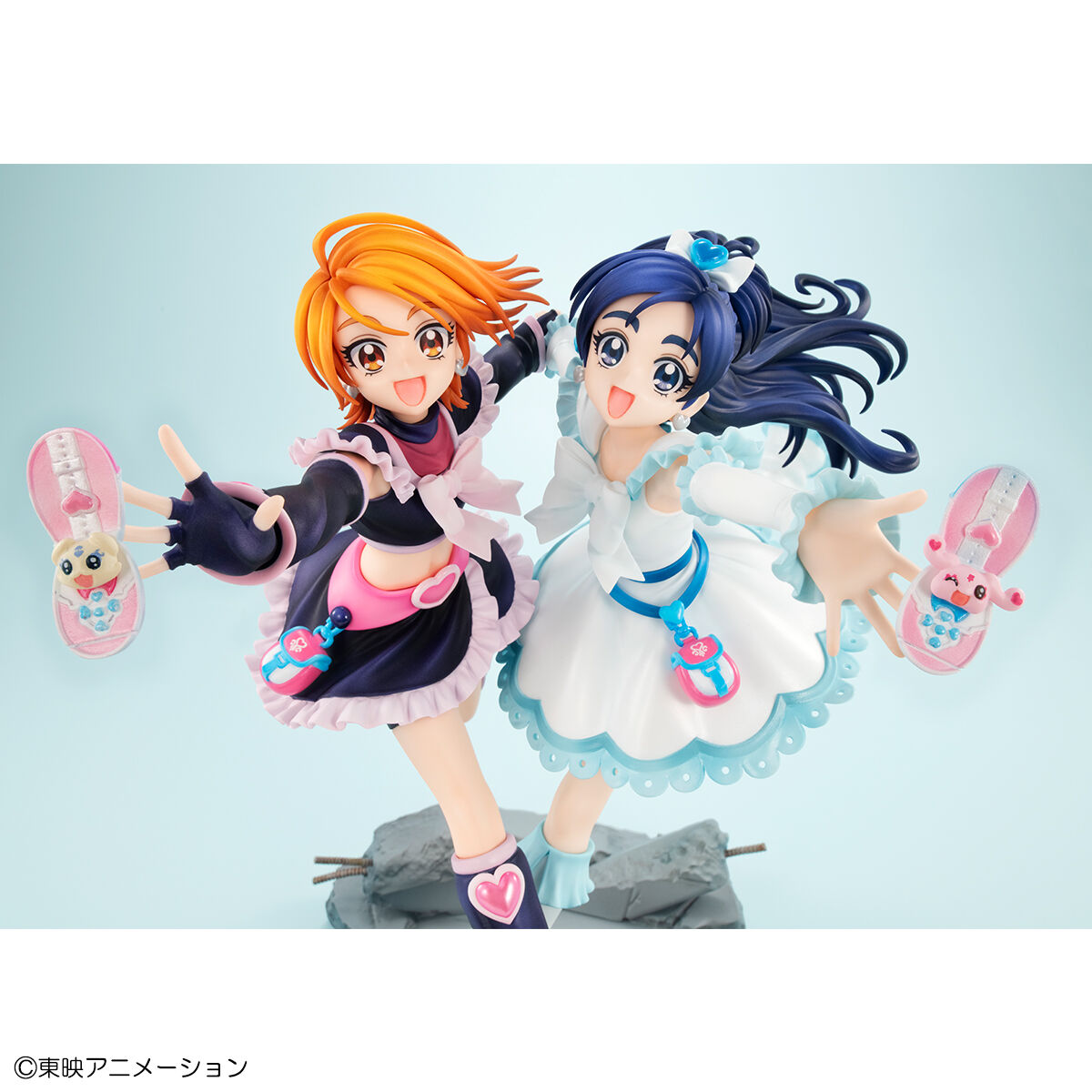 Lucrea(ルクリア) ふたりはプリキュア キュアブラック＆キュアホワイト | プリキュアシリーズ フィギュア・プラモデル・プラキット |  アニメグッズ ・おもちゃならプレミアムバンダイ｜バンダイナムコグループの公式通販サイト