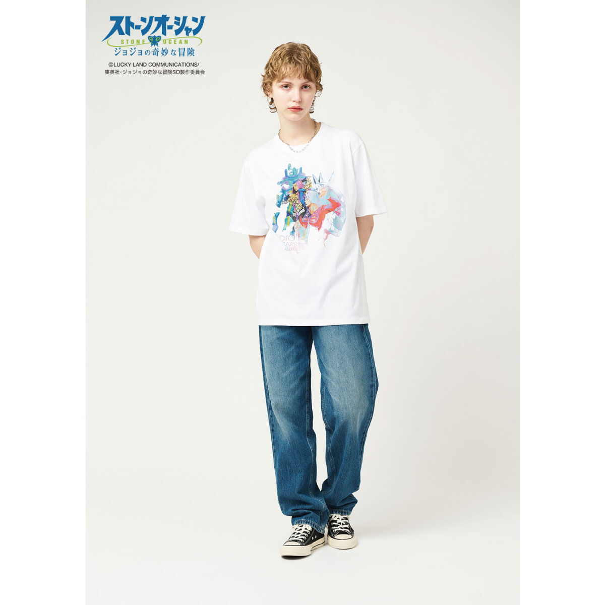 ジョジョの奇妙な冒険 ストーンオーシャン』 グラニフ Tシャツ 