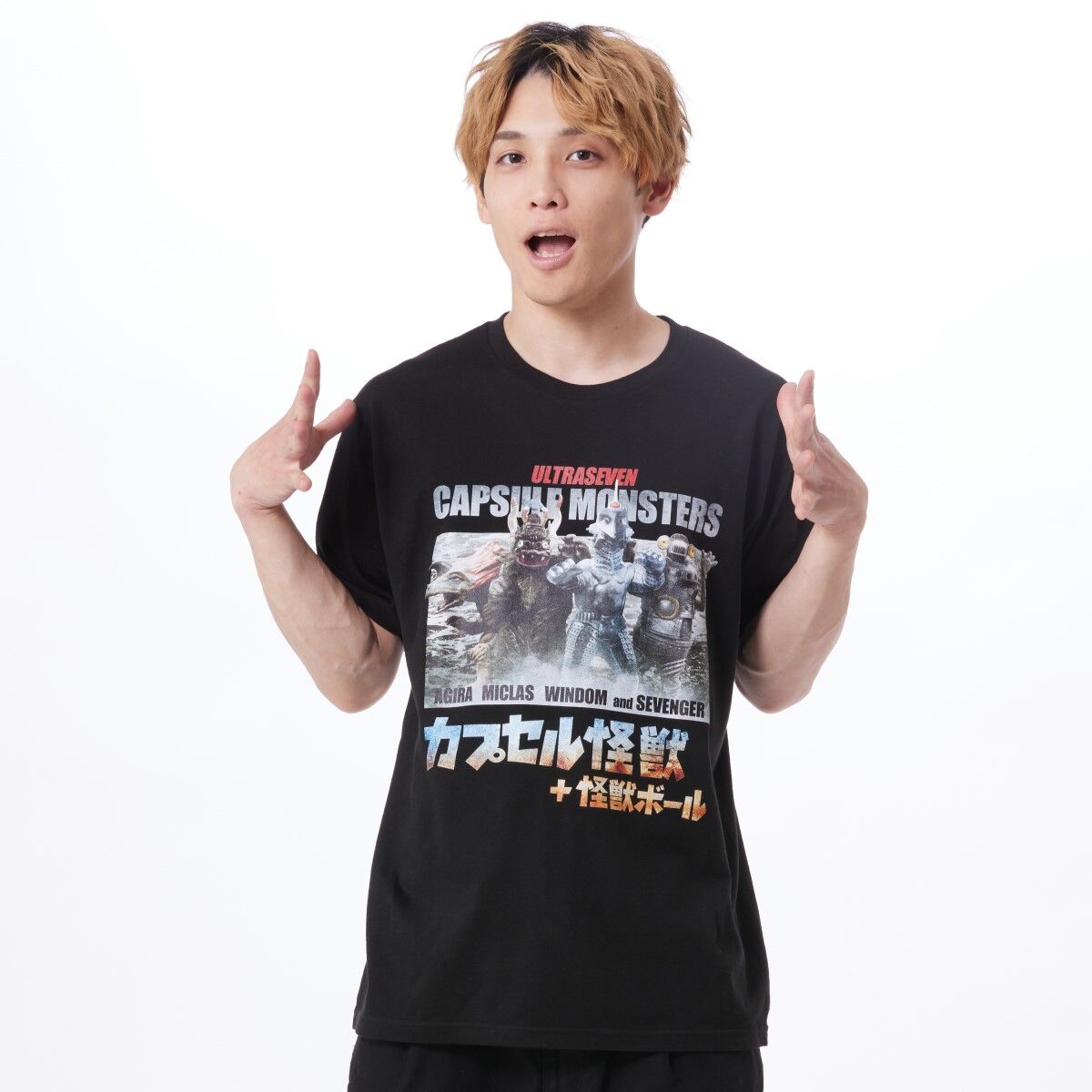 Tシャツ　怪獣アタック Tシャツ 怪獣アタック（YE/Kids） – ボリス雑貨店