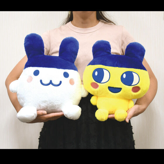 まめっち　ぬいぐるみ ぷりぬいBIG まめっち | たまごっち おもちゃ・キャラクター玩具