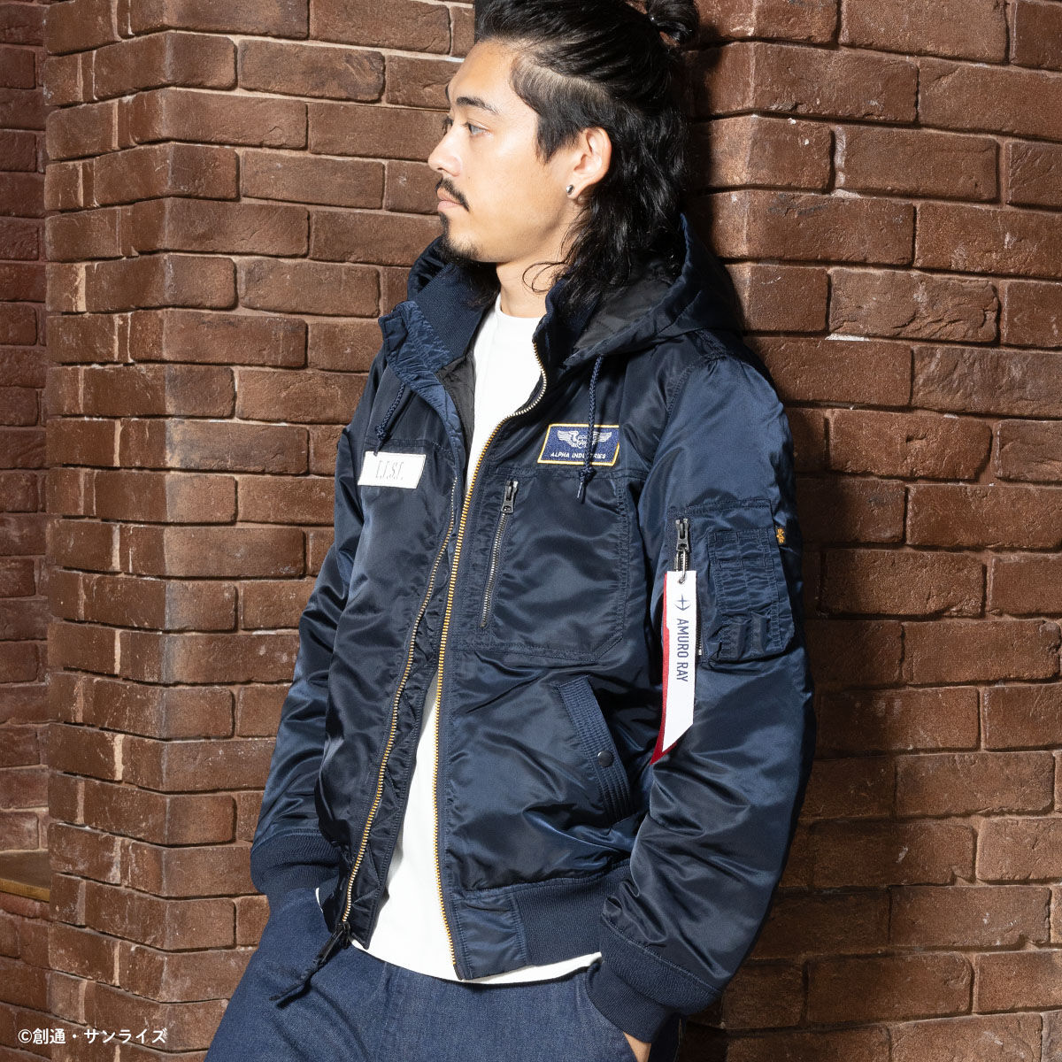 【良品】アルファインダストリーズ×strict-g ジャケット スレッガーロウ 良品】アルファインダストリーズ×strict-g ジャケット