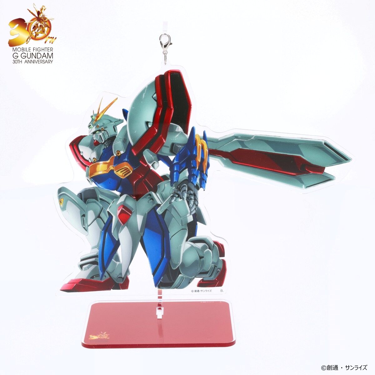 機動武闘伝Gガンダム 30周年記念イラスト ゆれるアクリルスタンド ゴッドガンダム 【2024年12月発送】 | 機動武闘伝Ｇガンダム  ファッション・アクセサリー | アニメグッズ ・おもちゃならプレミアムバンダイ｜バンダイナムコグループの公式通販サイト