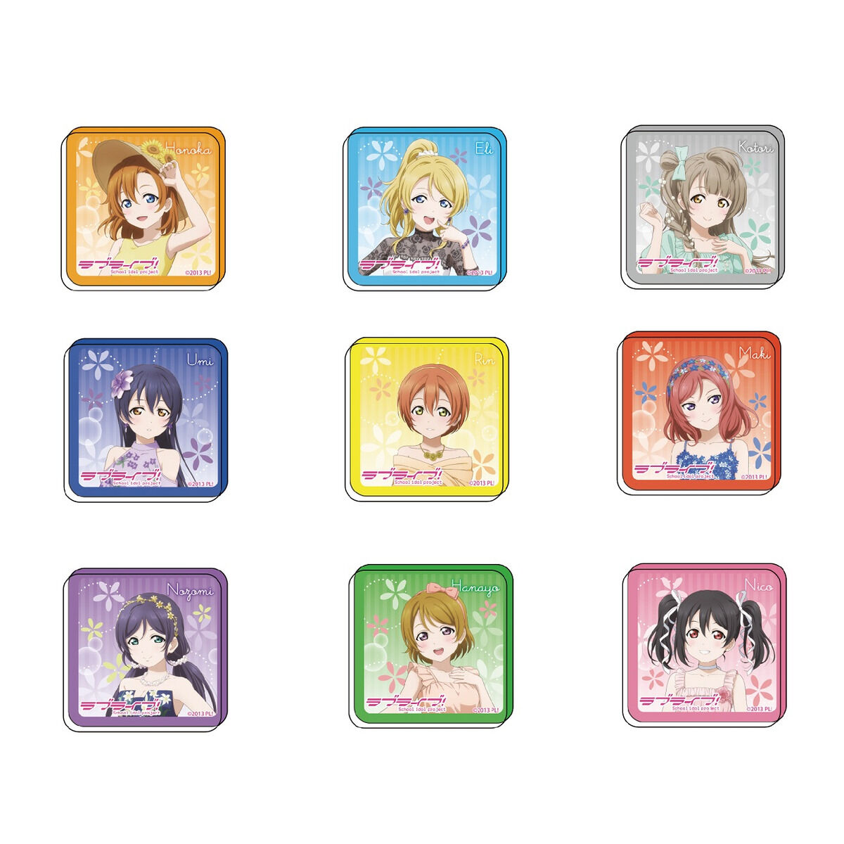 ラブライブ！ アクリルブロック 3個セット（全9種・ランダム） | ラブ