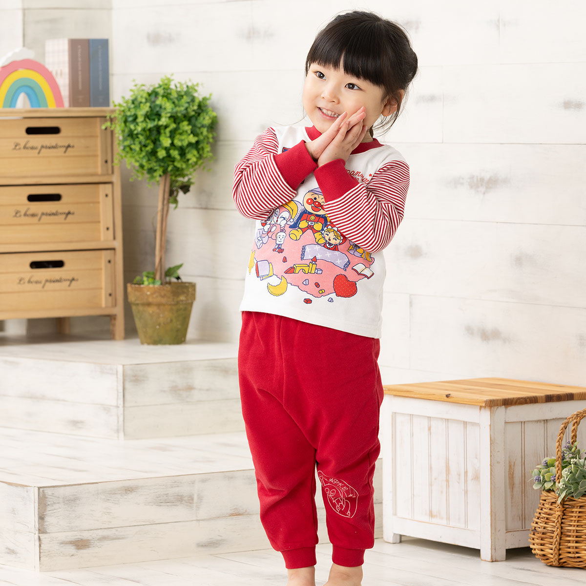 おやすみセット2024 レッド | それいけ！アンパンマン ファッション