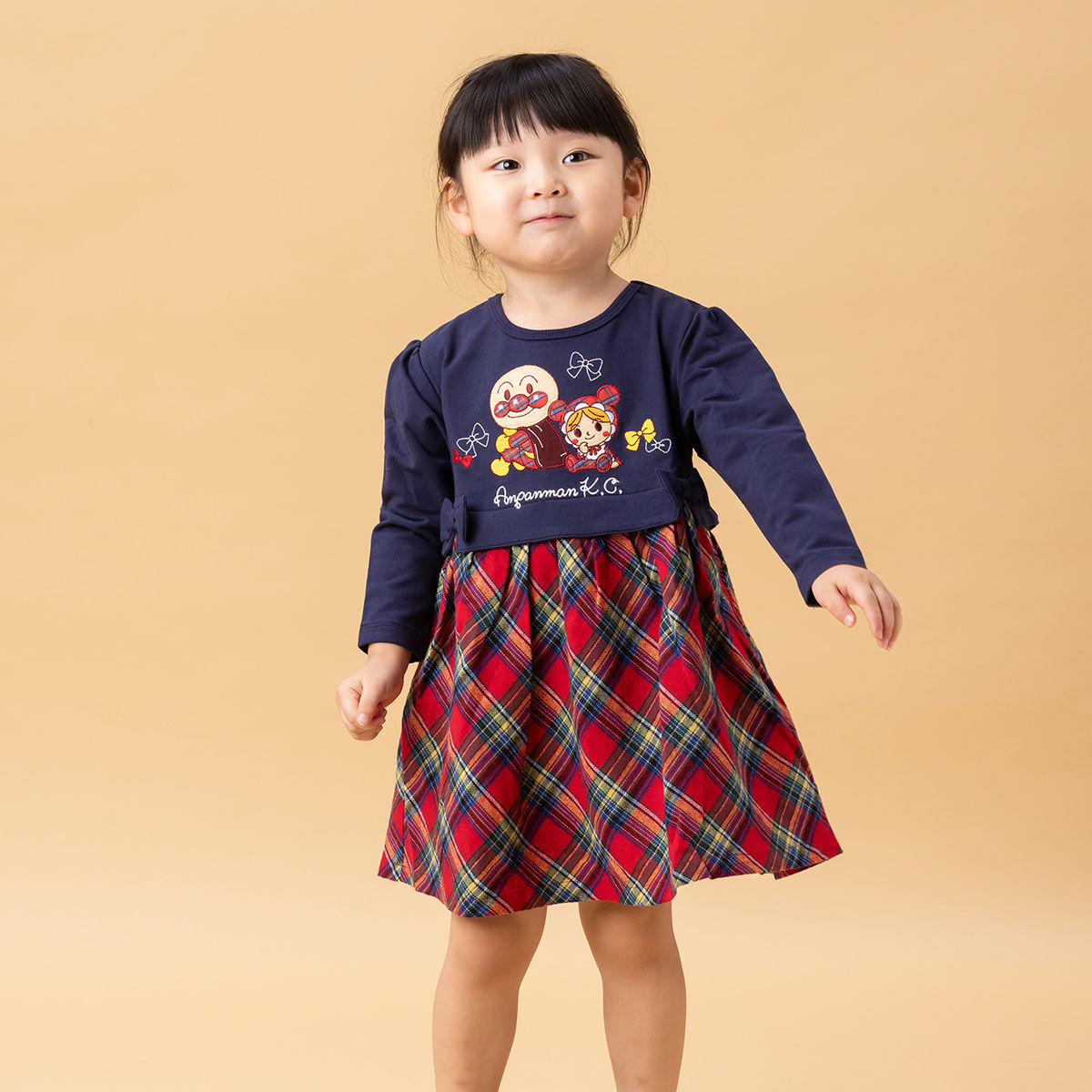 【値下げしました】アンパンマン　キッズコレクション　ワンピース　100cm ANPANMAN KIDS COLLECTION（アンパンマンキッズコレクション）の