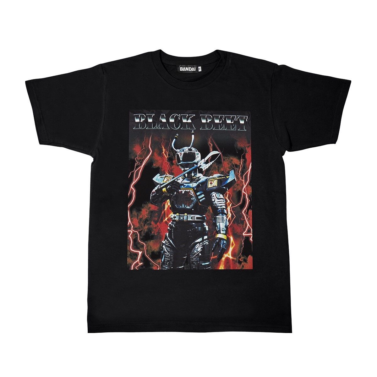 重甲ビーファイター デザインTシャツ ブラックビート | メタル 重甲ビーファイター デザインTシャツ ブラックビート | メタル