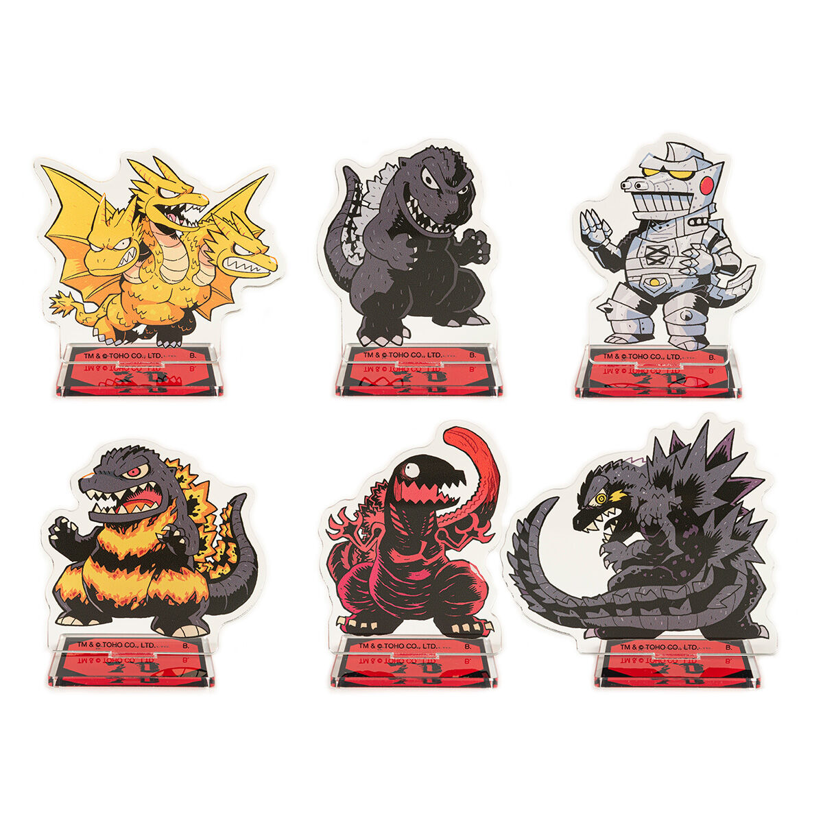 ゴジラ デフォルメアクリルスタンド（全6種）【2025年1月発送分