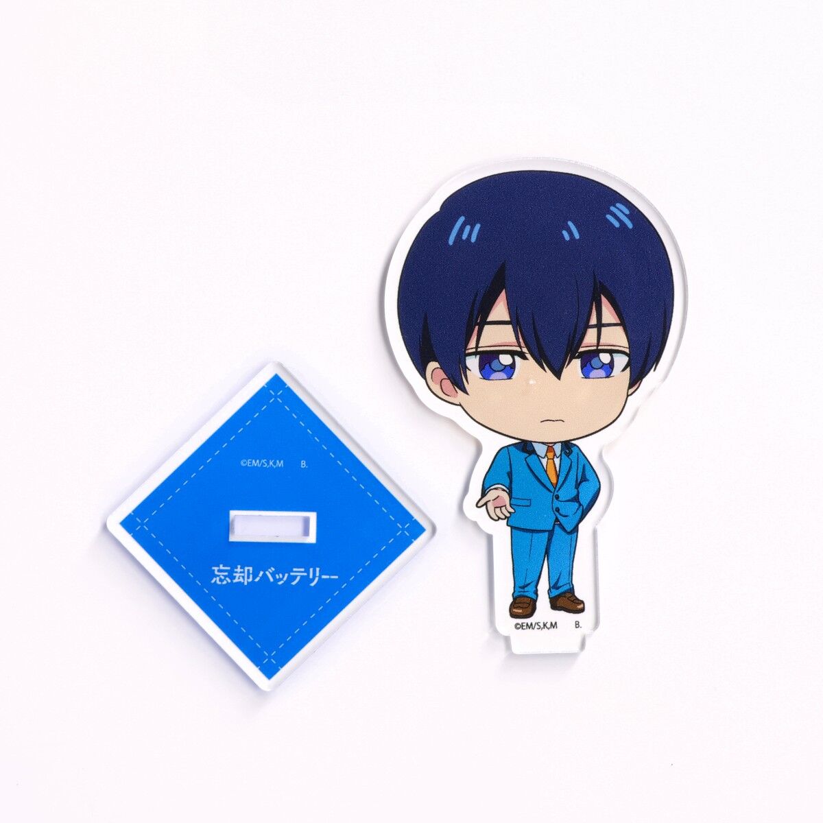 ハピクロ！】忘却バッテリー つなぎゅっと！ 制服ver. アクリル