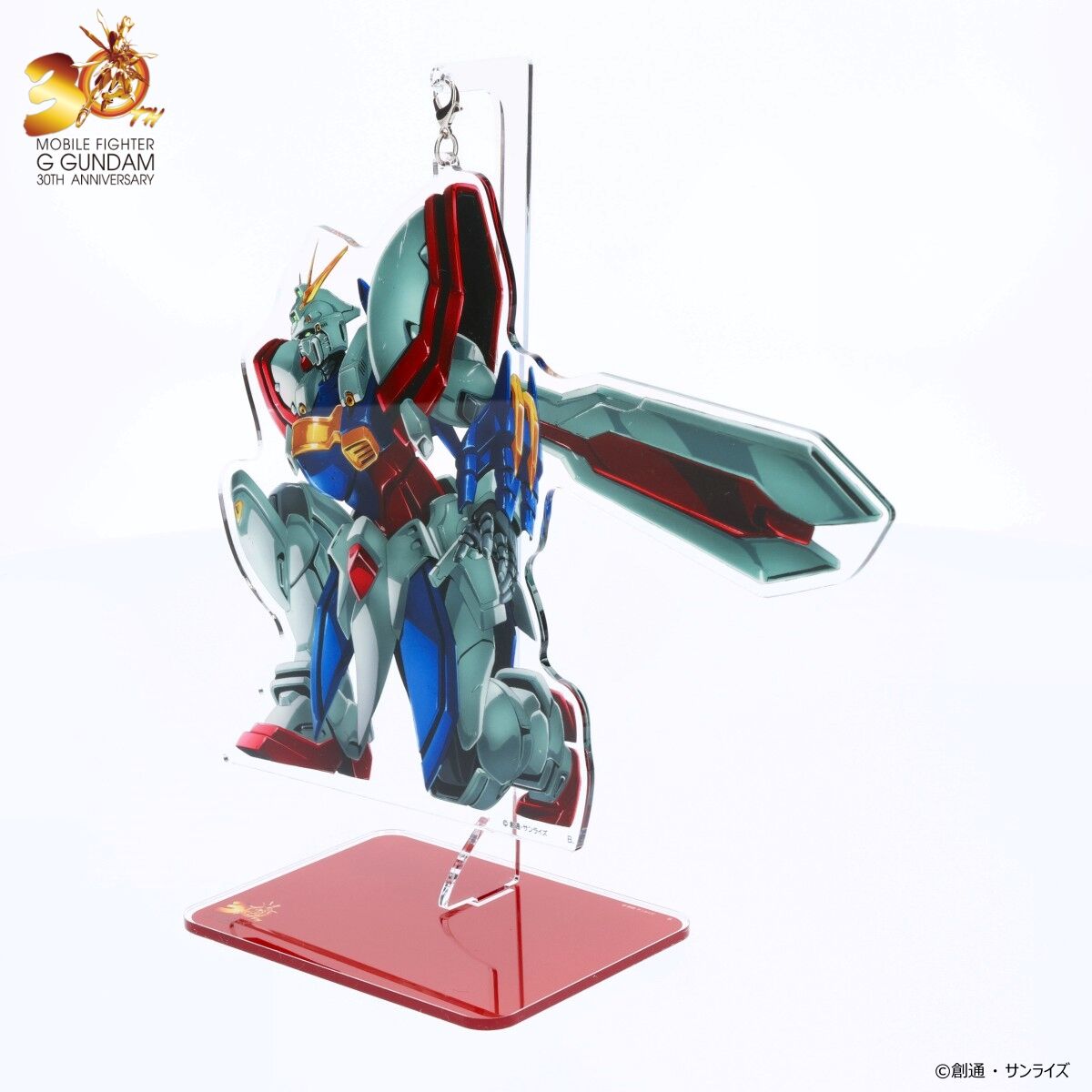 機動武闘伝Gガンダム 30周年記念イラスト ゆれるアクリルスタンド ゴッドガンダム 【2025年1月発送】 | 機動武闘伝Ｇガンダム  ファッション・アクセサリー | アニメグッズ ・おもちゃならプレミアムバンダイ｜バンダイナムコグループの公式通販サイト