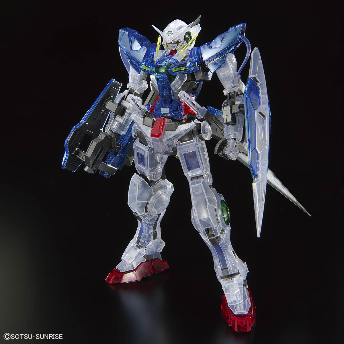 MG 1/100 GN-001 Gundam Exia(Clear Color)