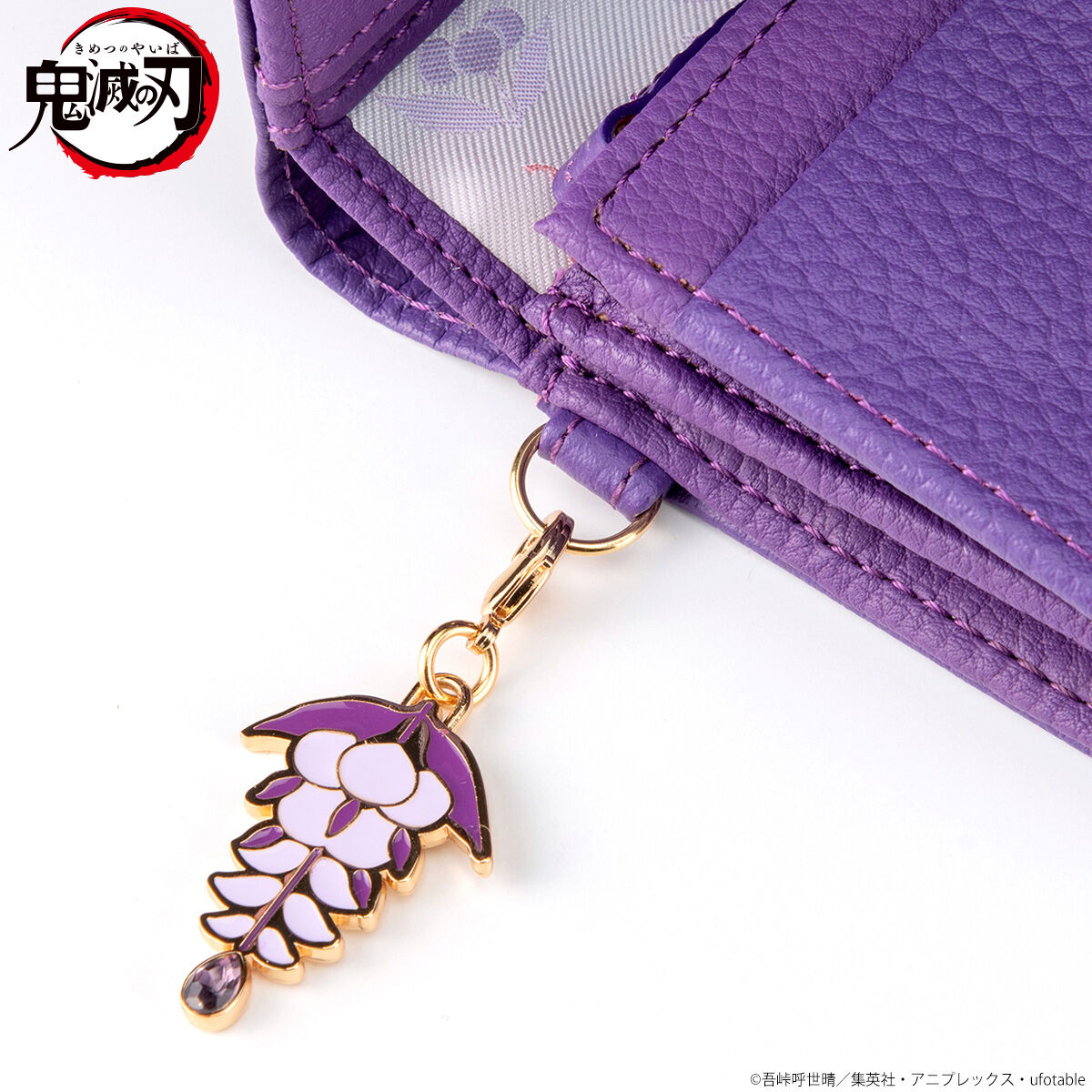 ★鬼滅の刃 胡蝶しのぶモデル 財布 弐 鬼滅の刃 レザーシリーズ第2弾 二つ折り財布【煉獄杏寿郎／胡蝶