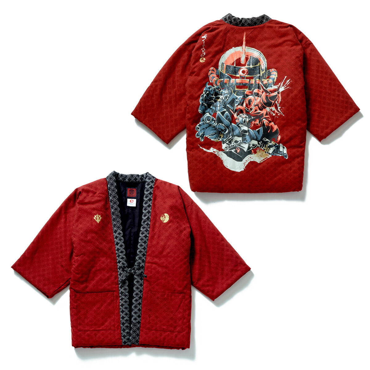 新品 STRICT-G JAPAN 宮田織物 ガンダム45周年 半纏ロング STRICT-G JAPAN 宮田織物『機動武闘伝Gガンダム』半纏 マスター