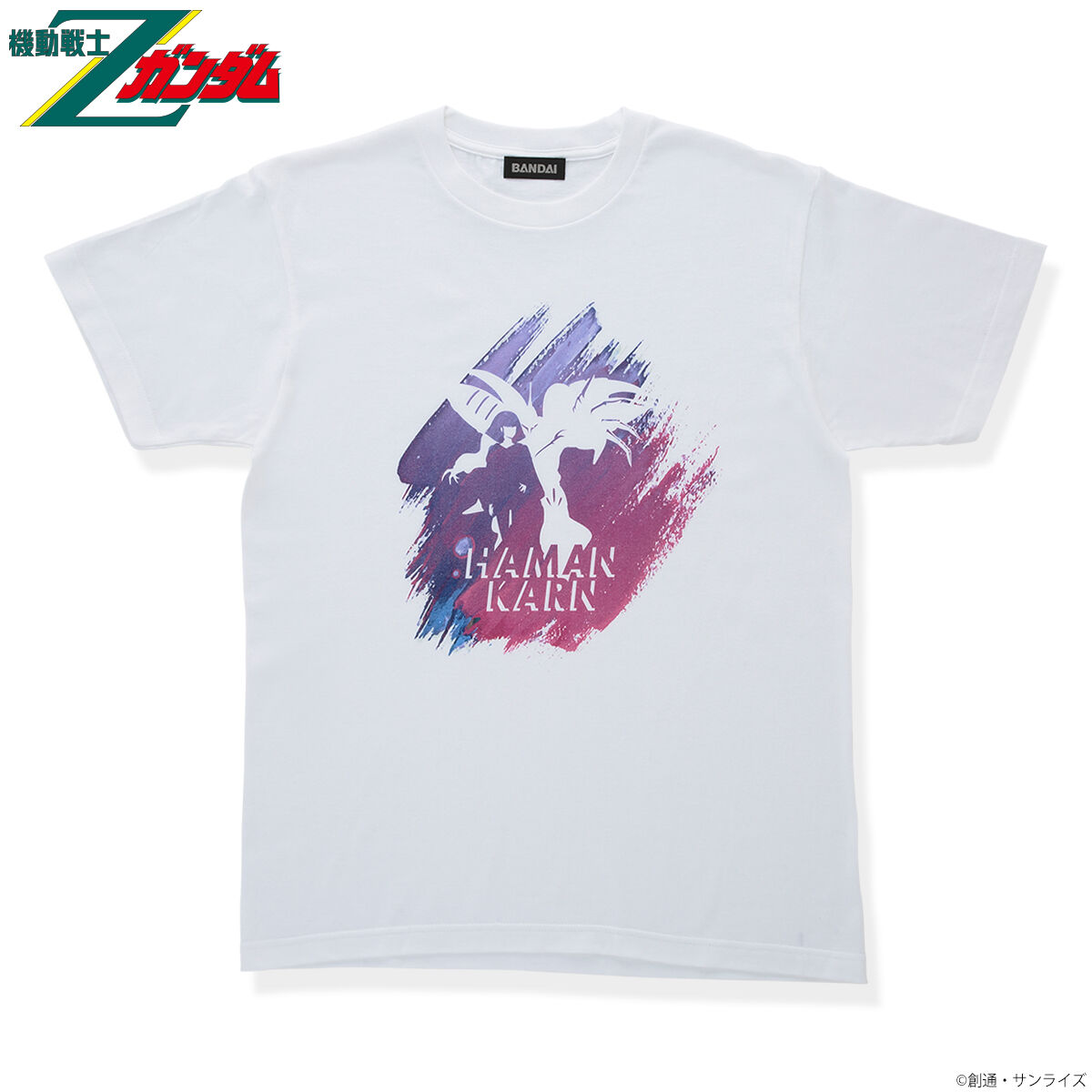 ［絶版限定商品］BANDAI Z GUNDAM Tシャツ　ハマーンカーン　XL 絶版限定商品］BANDAI Z GUNDAM Tシャツ ハマーンカーン - メルカリ