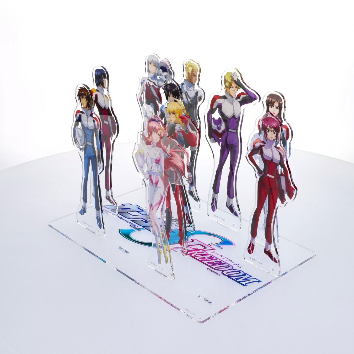 機動戦士ガンダムSEED FREEDOM アクリルスタンドディスプレイ