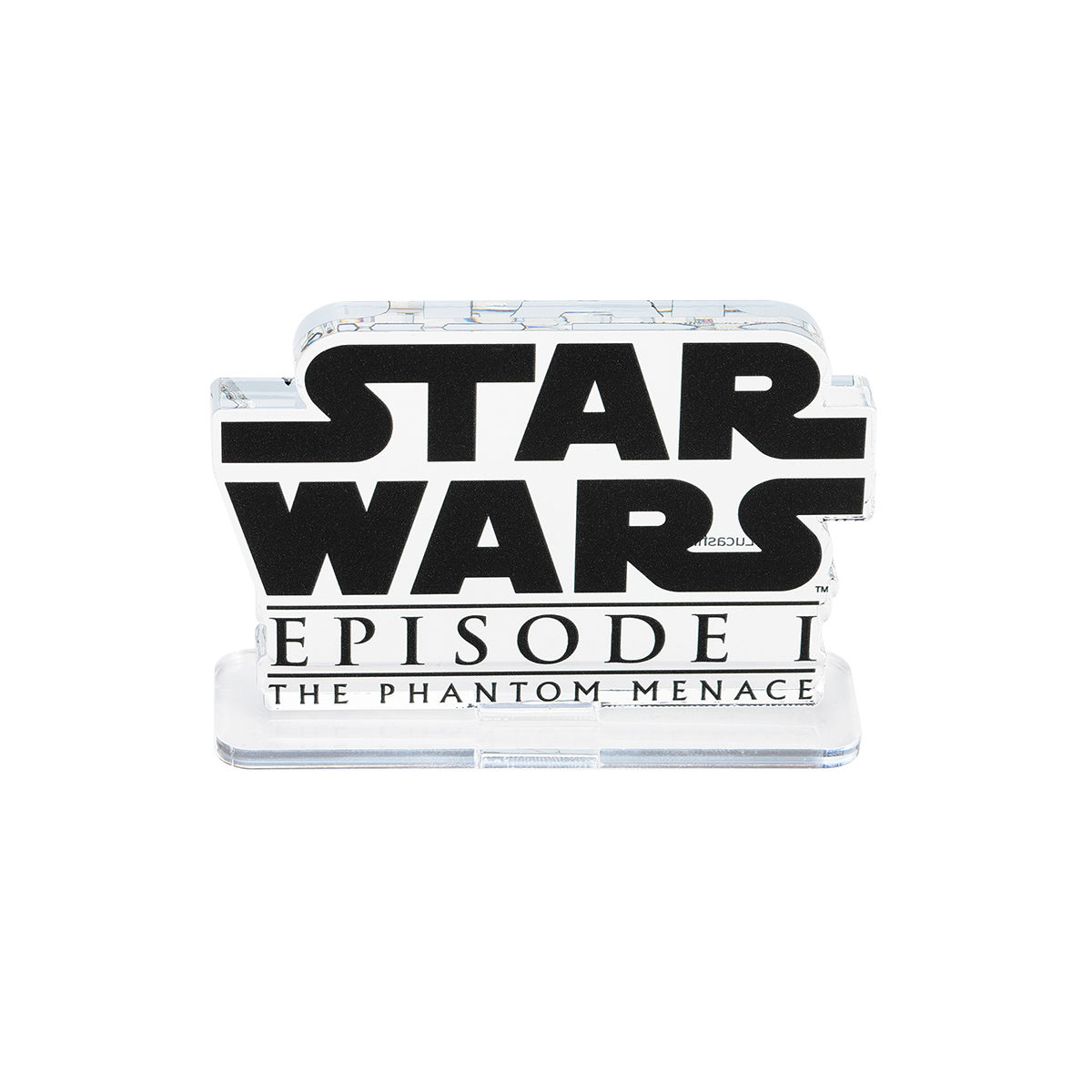 アクリルロゴディスプレイEX STARWARS スター・ウォーズ エピソード1