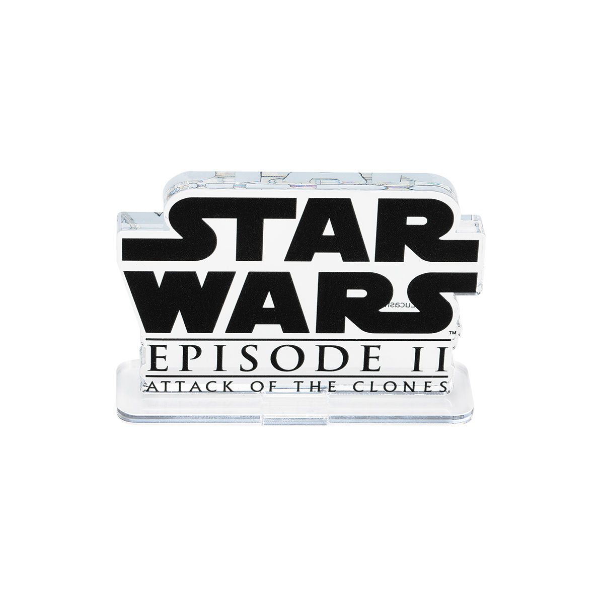 アクリルロゴディスプレイEX STARWARS スター・ウォーズ エピソード2