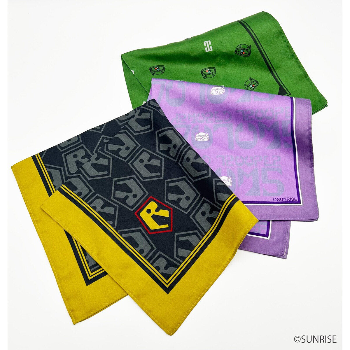 装甲騎兵ボトムズ ハンカチ（全3種）【装甲騎兵ボトムズ 総合模型演習