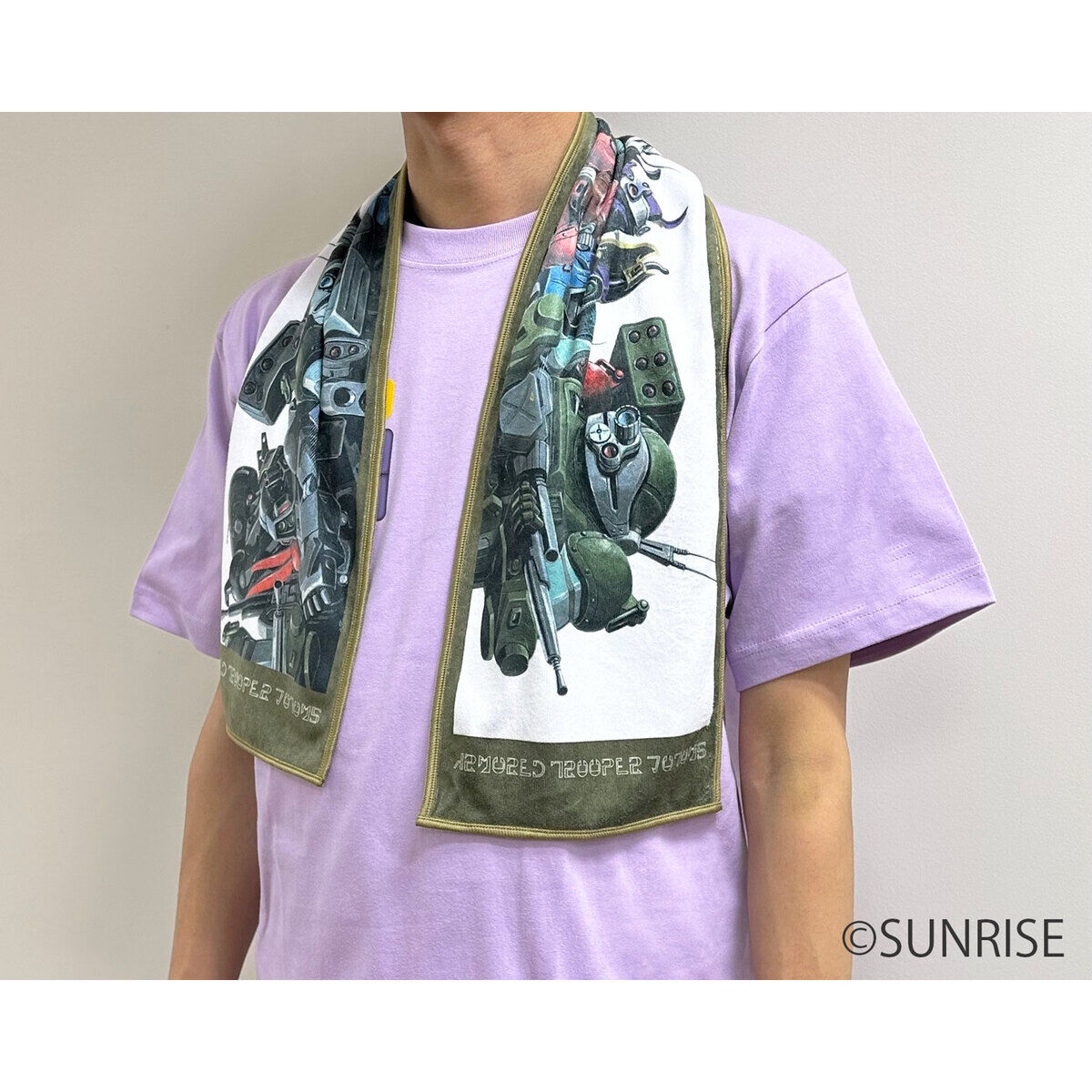 装甲騎兵ボトムズ マフラータオル DVD-BOXイラスト【装甲騎兵ボトムズ