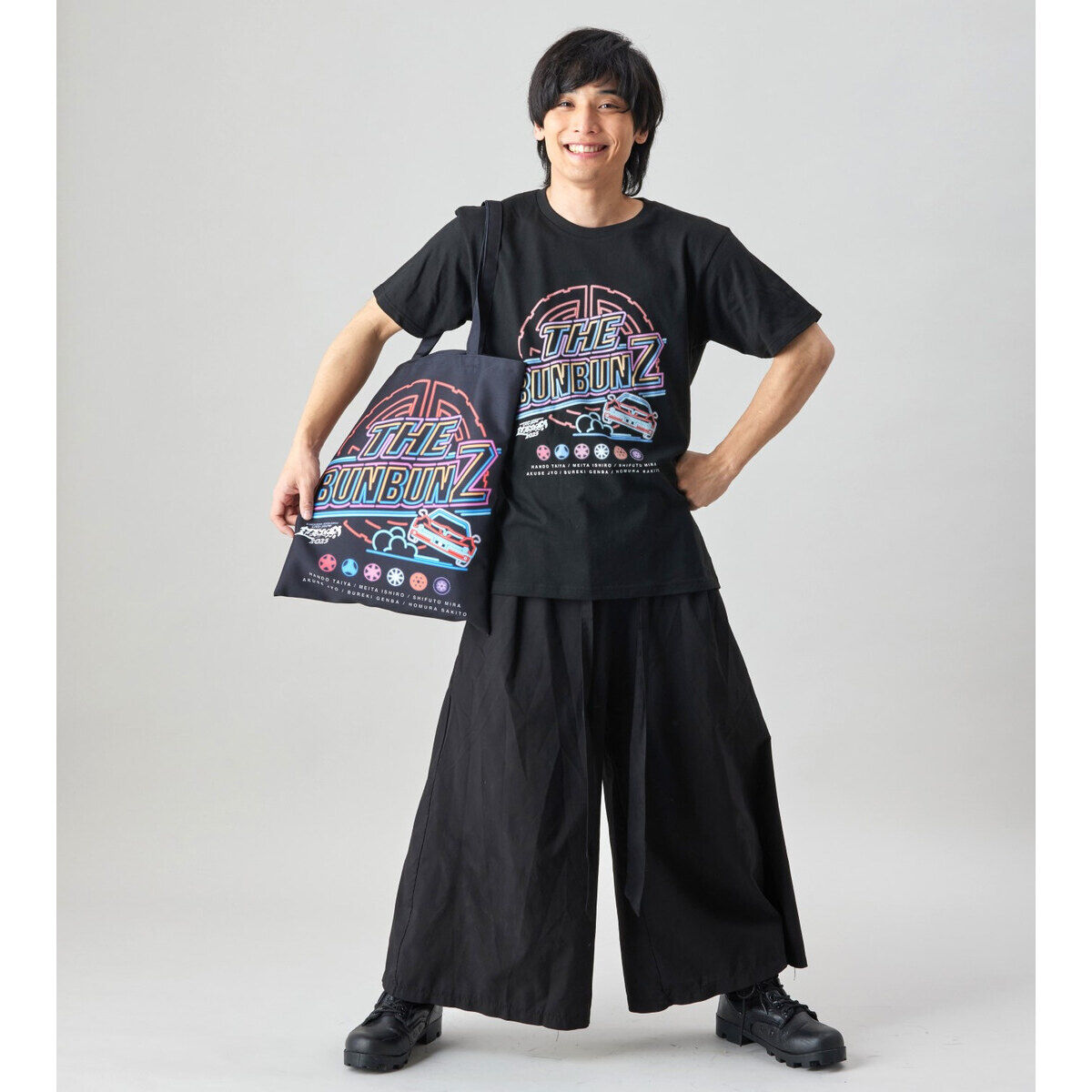 超英雄祭 ゼッツ　ゴジュウジャー　ベースボールシャツ　リバーシブル巾着トート 爆上戦隊ブンブンジャー THE BUNBUNZ トートバッグ 超英雄祭2025 | 爆