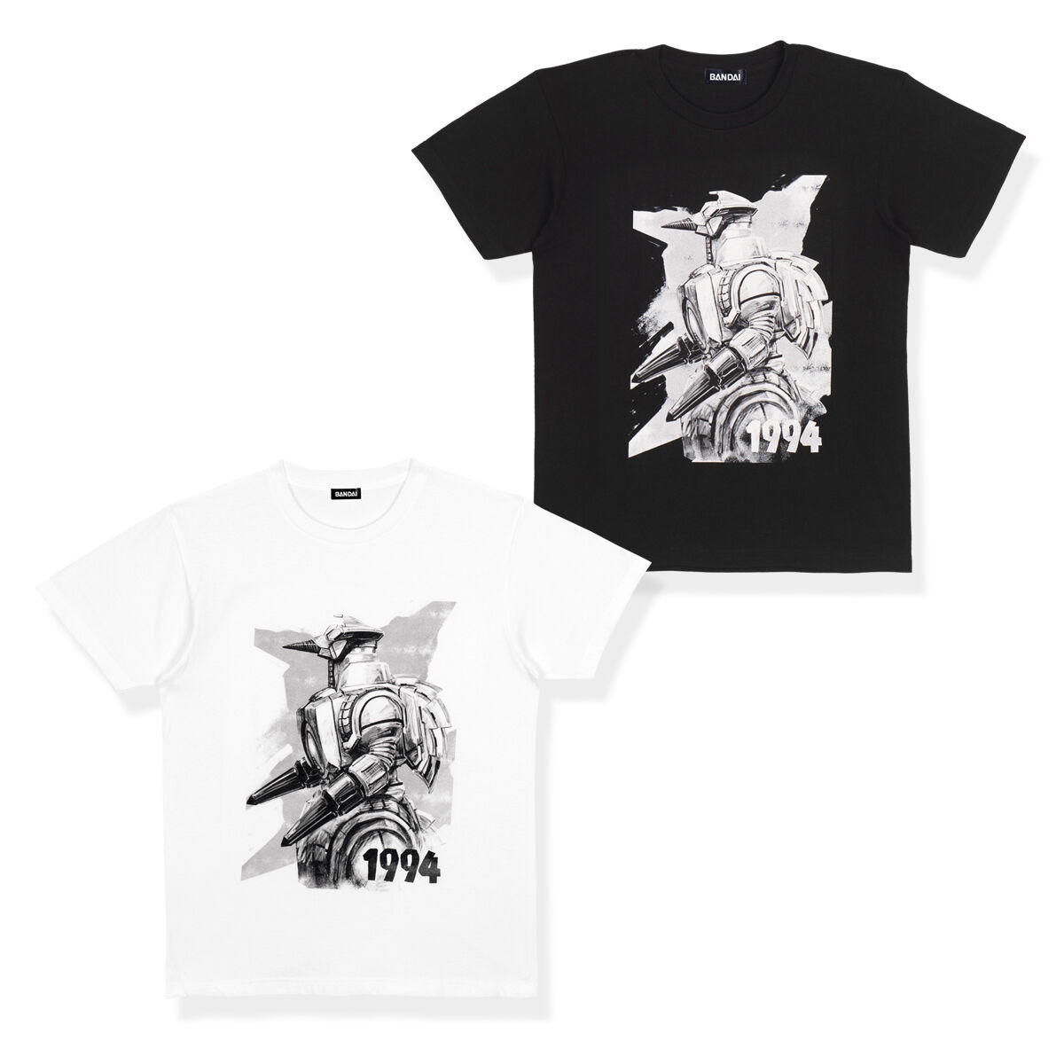 ゴジラ モノクロデザインTシャツ M.O.G.E.R.A. | ゴジラシリーズ