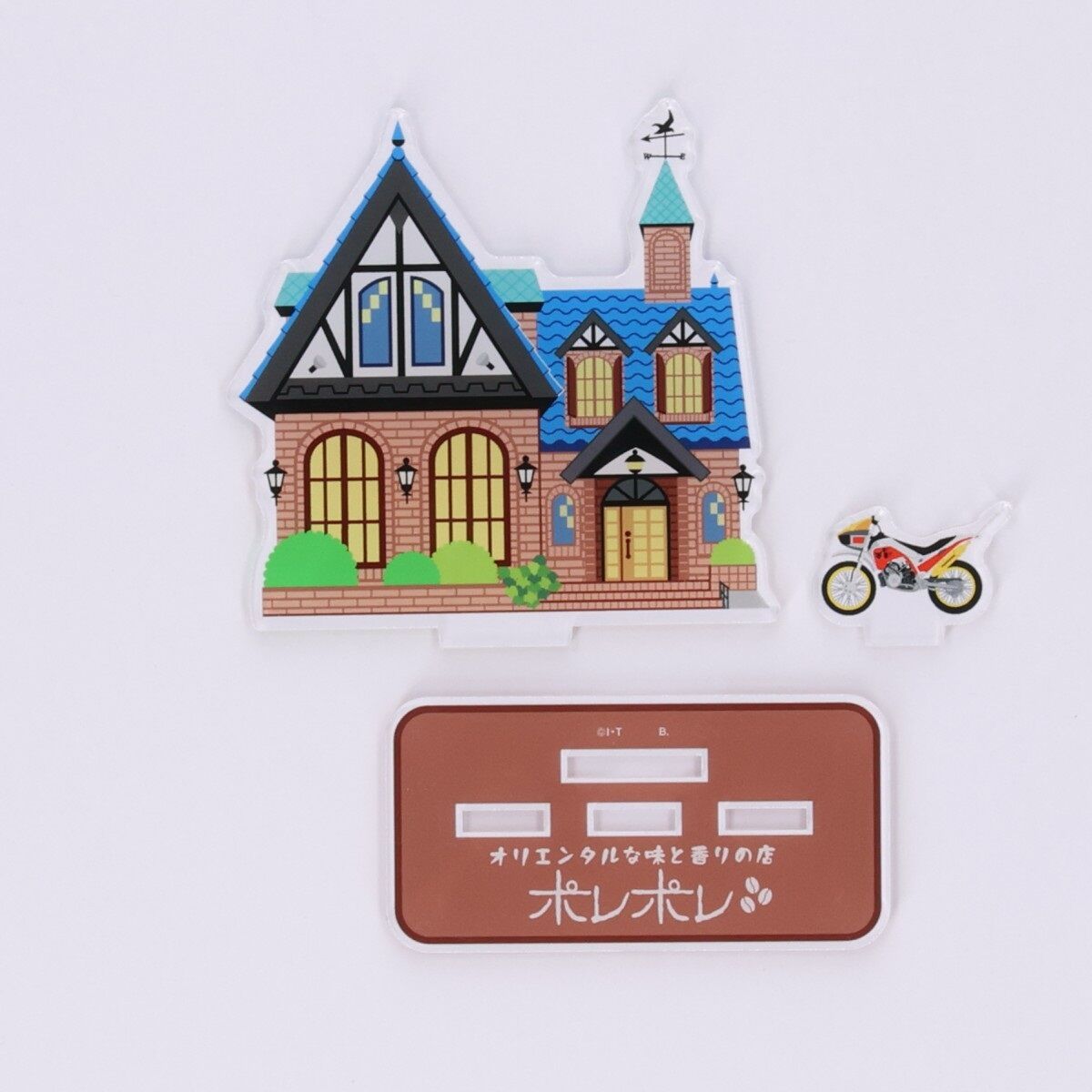 仮面ライダークウガ オリエンタルな味と香りの店ポレポレ アクリル