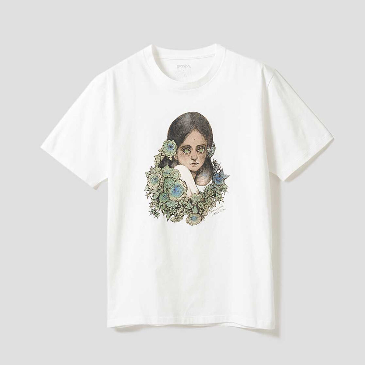 アメリカ通販ファッション STRICT-G graniph『機動戦士ガンダム』Tシャツ ララァ・スン トップス