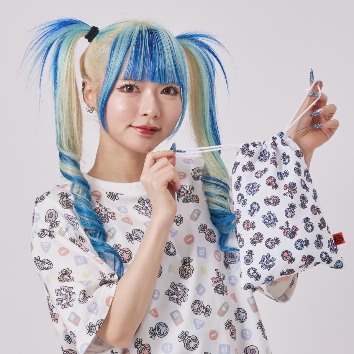 爆上戦隊ブンブンジャー ミニキャラ 巾着 | スーパー戦隊シリーズ 通常