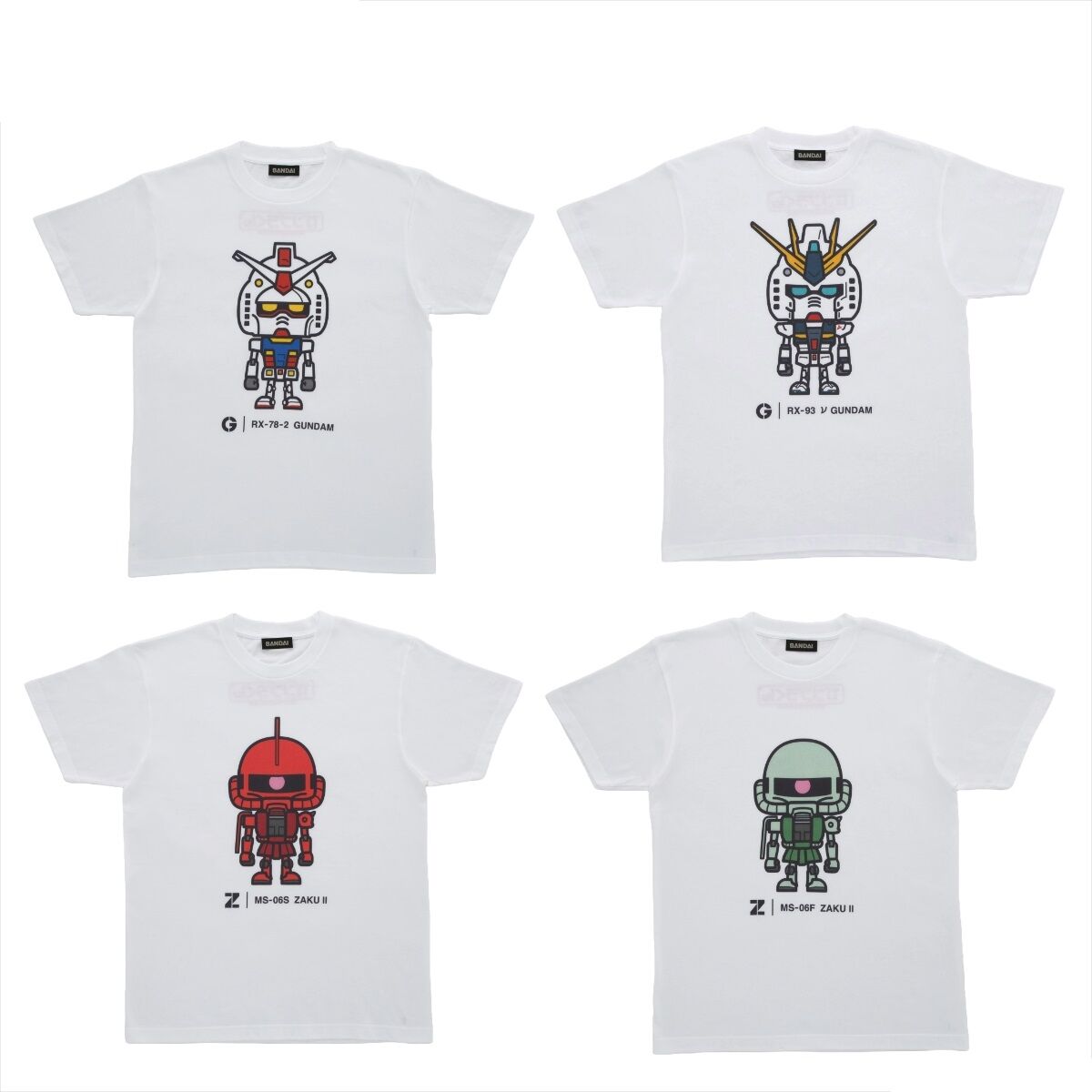 ガンプラくん フルカラーTシャツ （全4種）【2025年4月発送