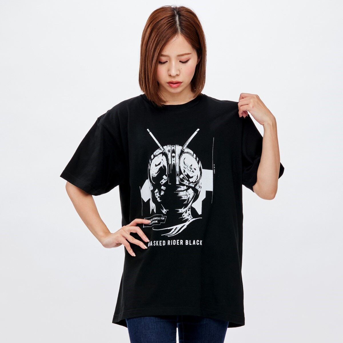 東映ヒーローTシャツ 仮面ライダーブラックシリーズ【仮面