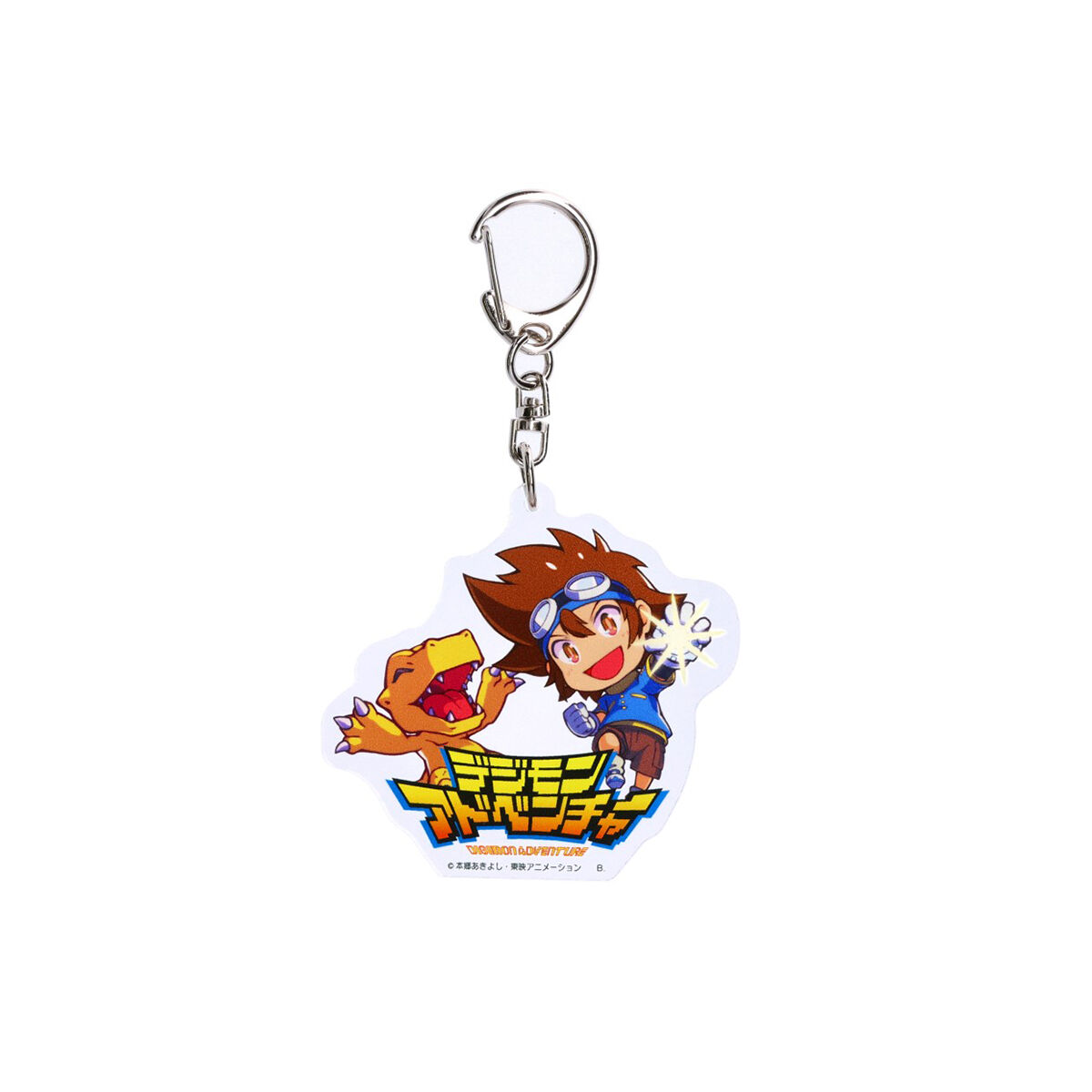 新品　デジモンアドベンチャー02 25周年記念アクリルキーホルダー (全4種) 渡辺けんじ氏デザイン デジモンアドベンチャー02 25周年記念